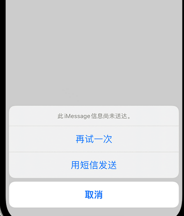 琅琊apple维修iPhone上无法正常发送iMessage信息