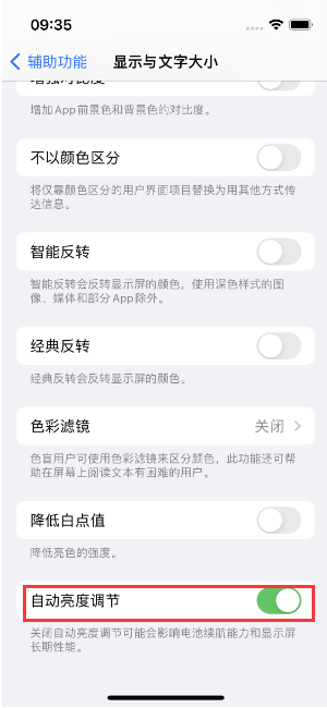 琅琊苹果15维修店分享iPhone 15 Pro系列屏幕亮度 