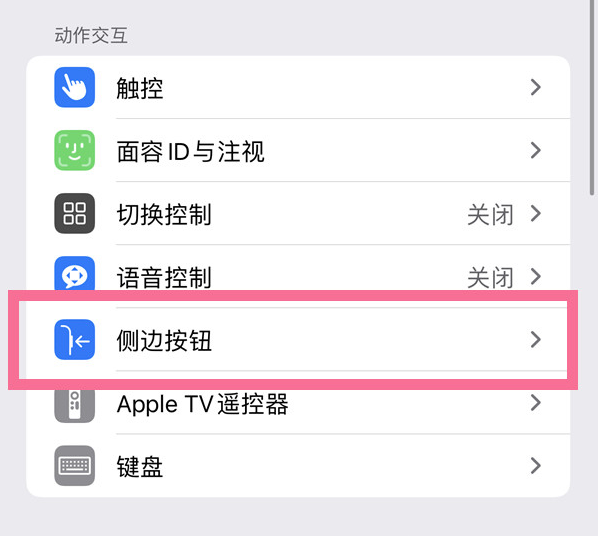 琅琊苹果14维修店分享iPhone14 Plus侧键双击下载功能关闭方法 