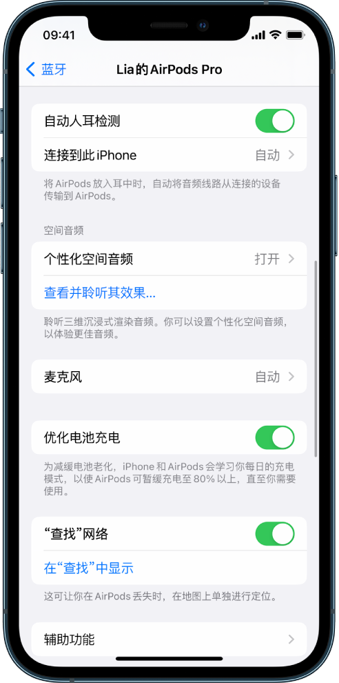 琅琊苹果手机维修分享如何通过 iPhone “查找”功能定位 AirPods 