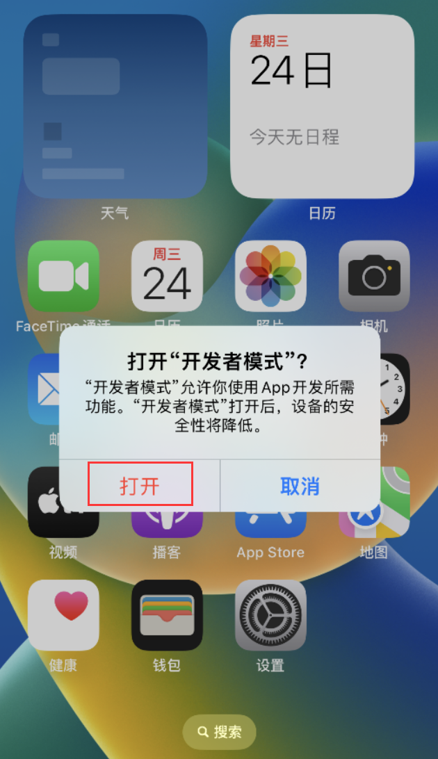 琅琊苹果手机维修分享如何打开开发者模式 